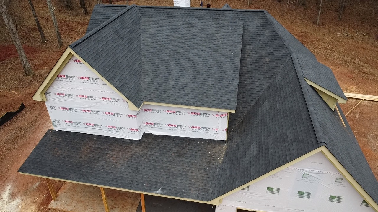 Social Circle roof completion